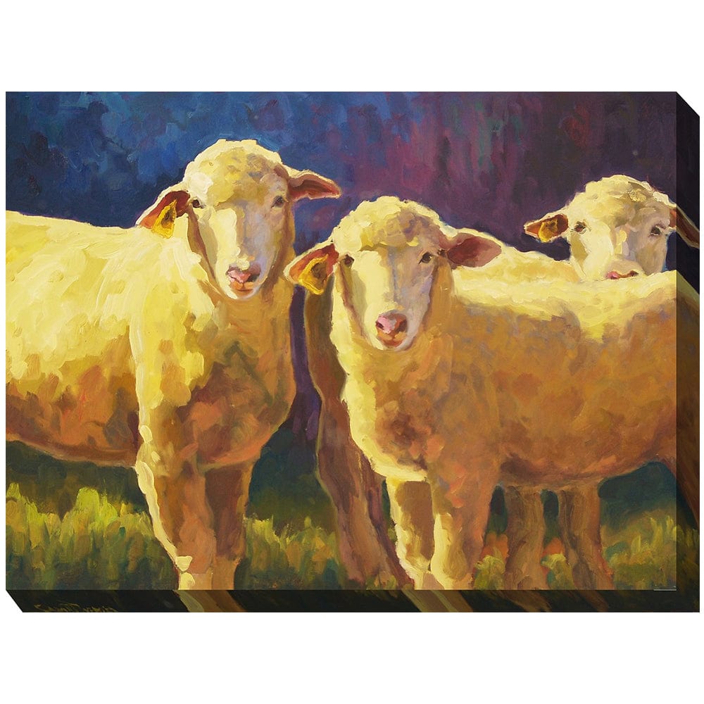 Golden Girls Outdoor Canvas Art