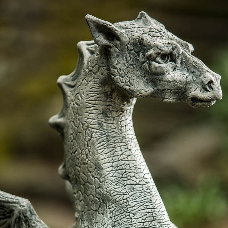 Abraxas Cast Stone Garden Statue - Outdoor Art Pros