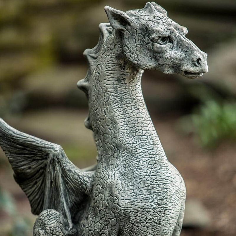 Abraxas Cast Stone Garden Statue - Outdoor Art Pros