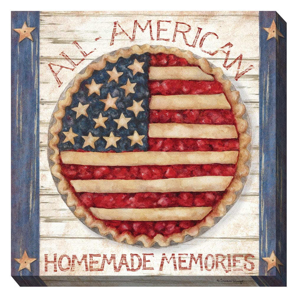 American Pie Outdoor Canvas Art - Outdoor Art Pros