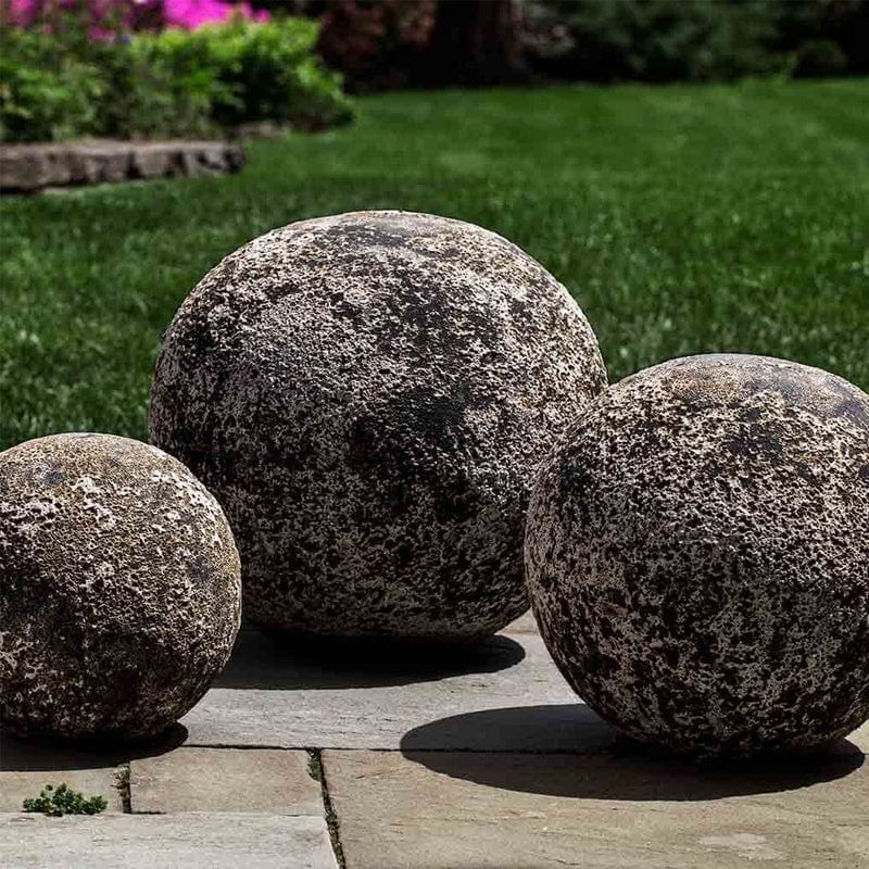 Angkor Spheres - Set of 3 in Angkor | Garden Spheres