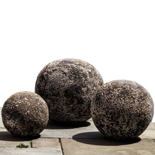 Angkor Spheres - Set of 3 in Angkor | Garden Spheres