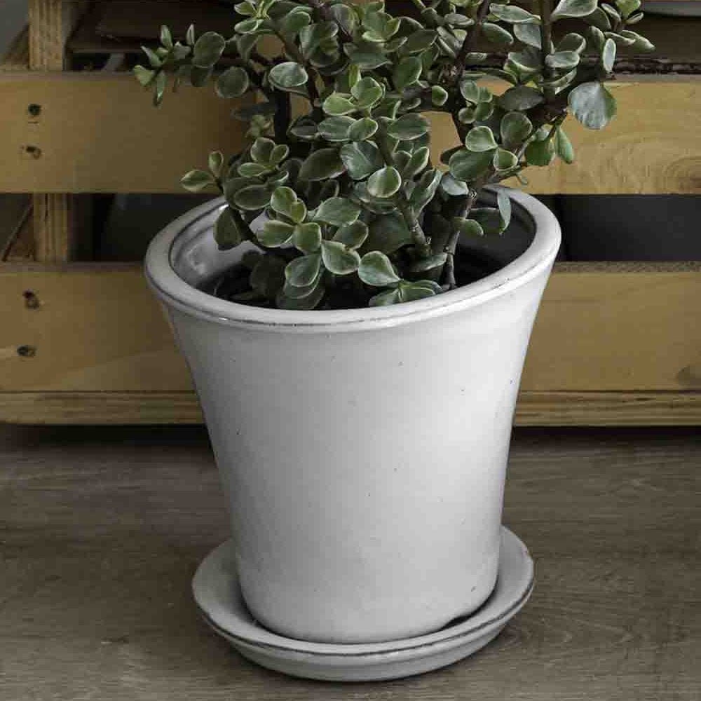 Audrey Planter Crate Set of 16 in Linen White - Outdoor Art Pros