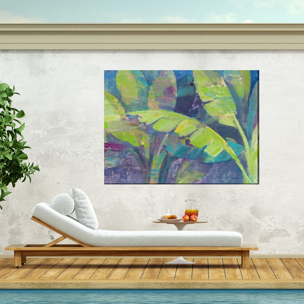 Bermuda Palm Outdoor Canvas Art - Outdoor Art Pros