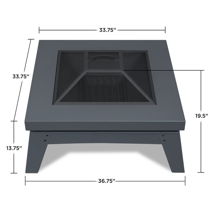 Breton Wood Burning Fire Pit - Outdoor Art Pros