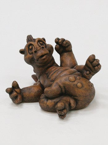 Baby Girl Dragon Garden Statue - Statuary - Outdoor Art Pros