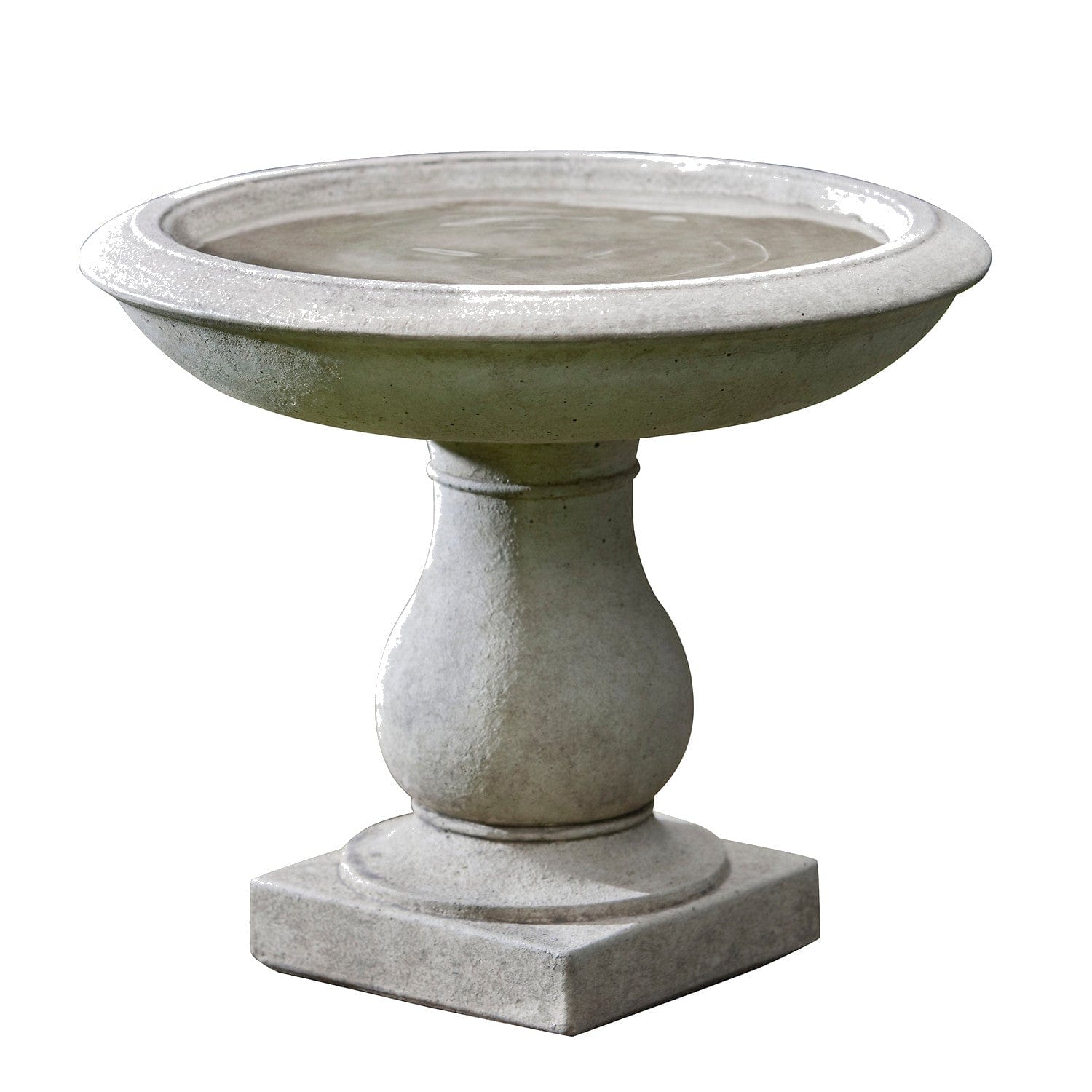 Beauvoir Cast Stone Birdbath