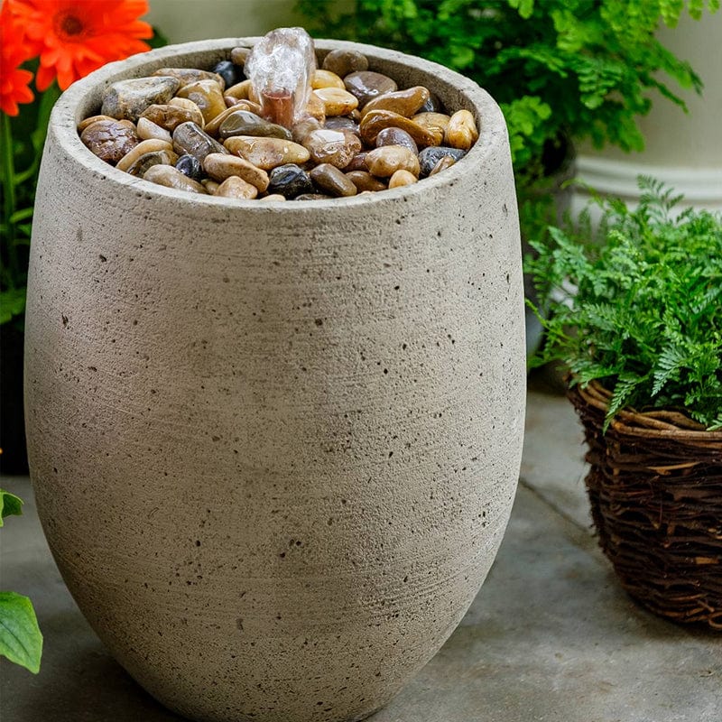 Bebel Pebble Fountain - Outdoor Art Pros
