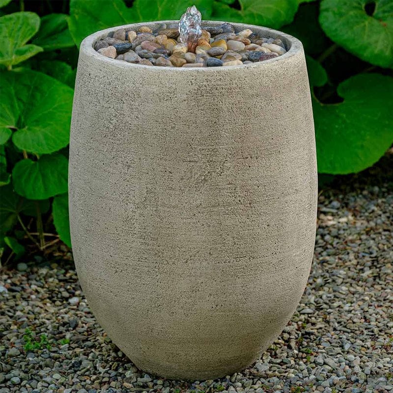 Bebel Pebble Fountain - Tall - Outdoor Art Pros