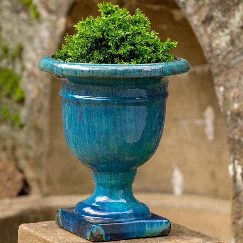 blue large plant pot Beldon Urn