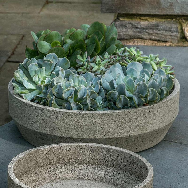 Beveled Terrace Bowl - Large - Outdoor Art Pros