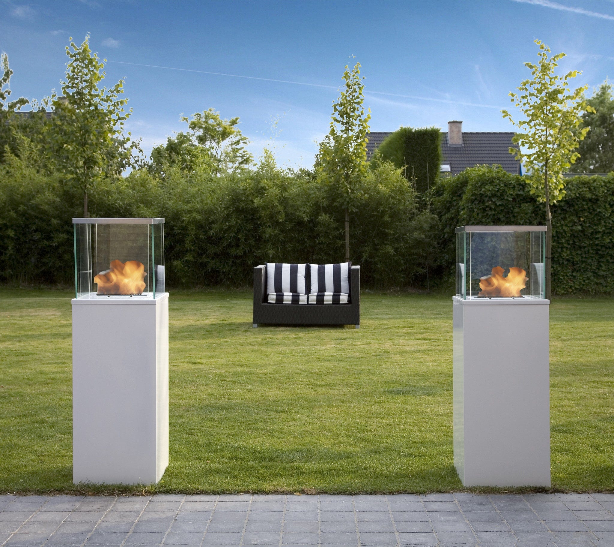 Column Bio-Ethanol Fireplace - Large