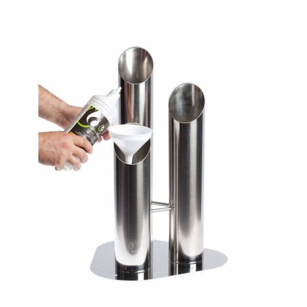 Bio-Blaze Pipes Small Bio-Ethanol Fireplace