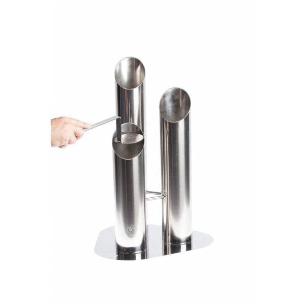 Bio-Blaze Pipes Small Bio-Ethanol Fireplace