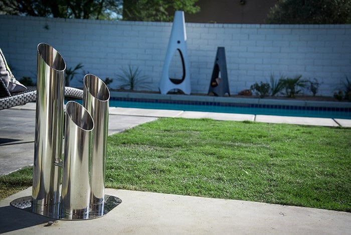 Bio-Blaze Pipes Small Bio-Ethanol Fireplace