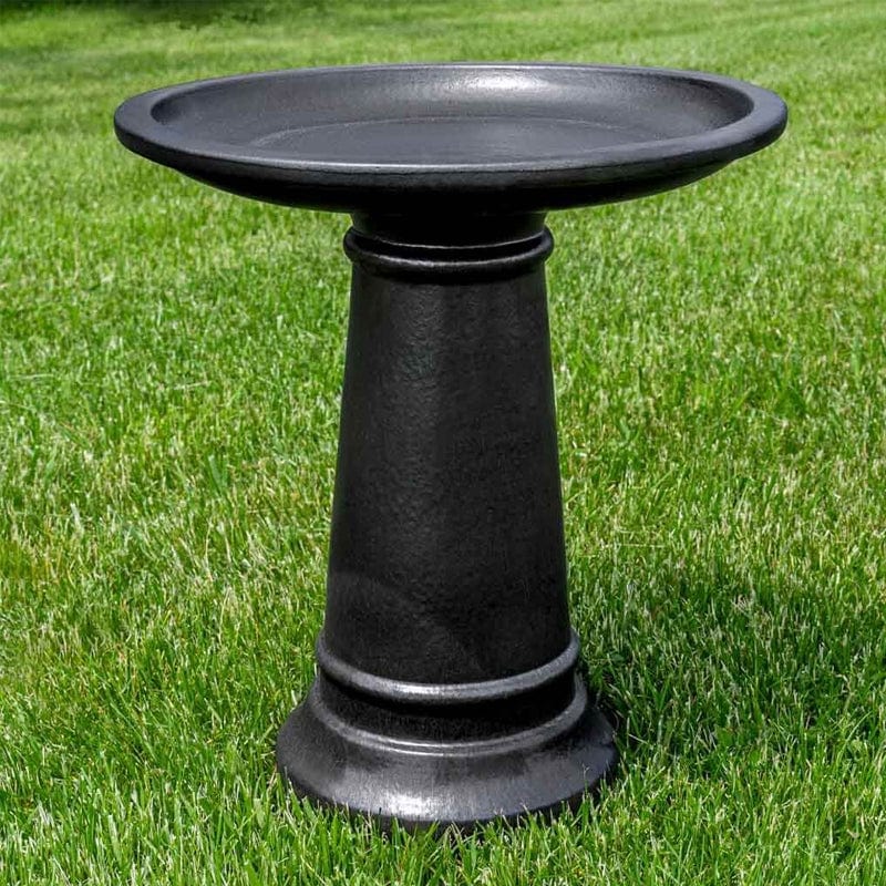 Antique Glaze Birdbath - Outdoor Art Pros
