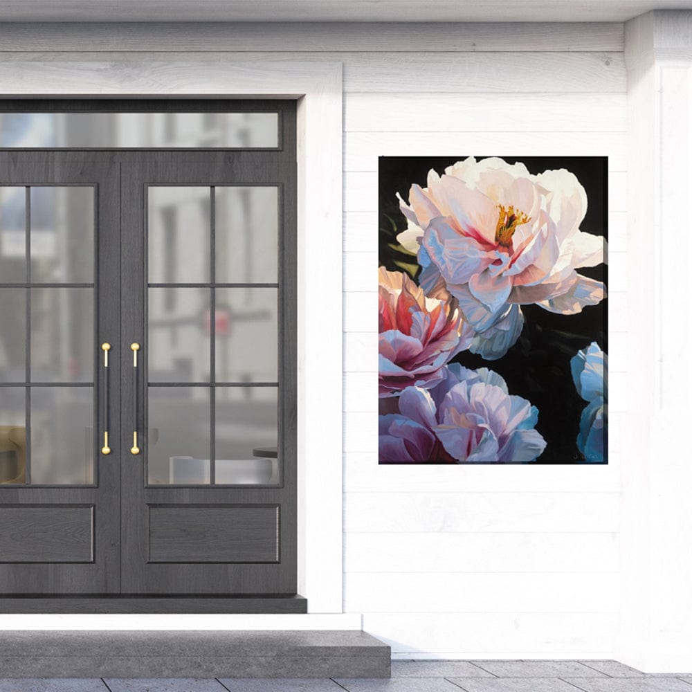 Blushing Beauty Outdoor Canvas Art - Outdoor Art Pros