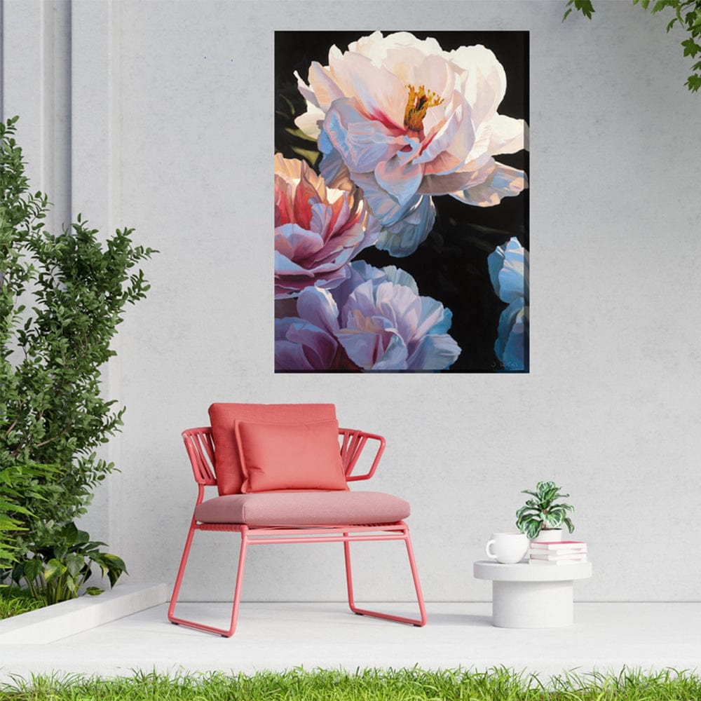 Blushing Beauty Outdoor Canvas Art - Outdoor Art Pros