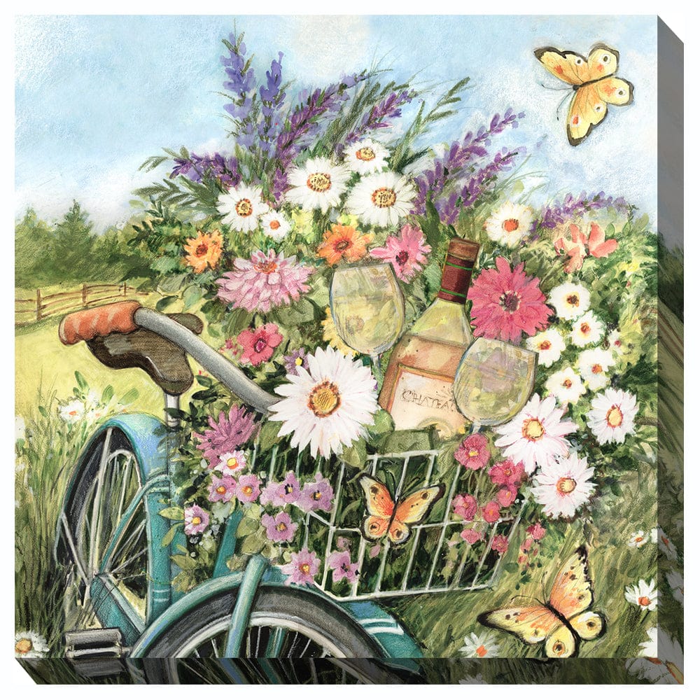 Brandy's Bike Outdoor Canvas Art -Outdoor Art Pros