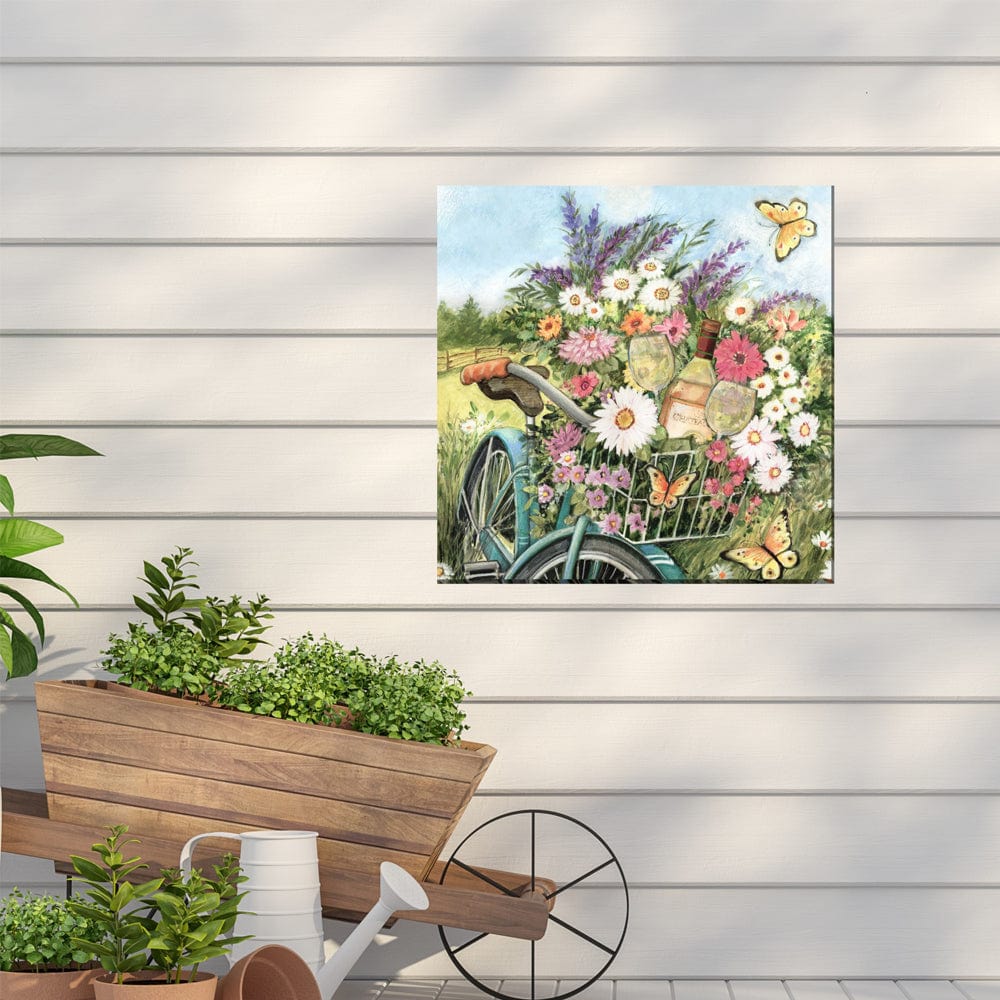 Brandy's Bike Outdoor Canvas Art -Outdoor Art Pros
