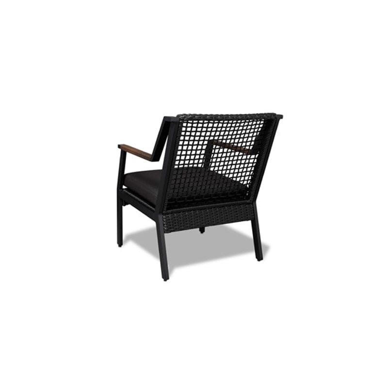 Calvin Chair Set of 2 in Black - Outdoor Art Pros