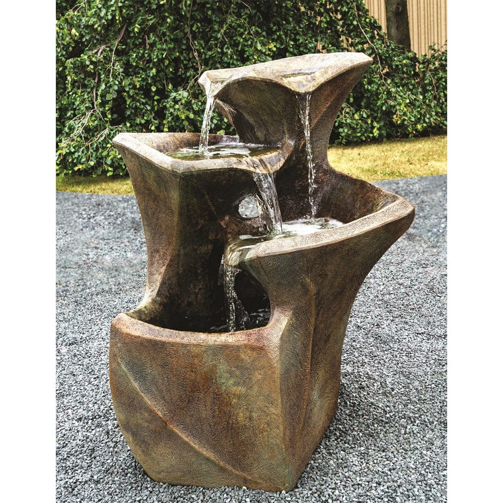 Cascading Pools Fountain - Outdoor Art Pros
