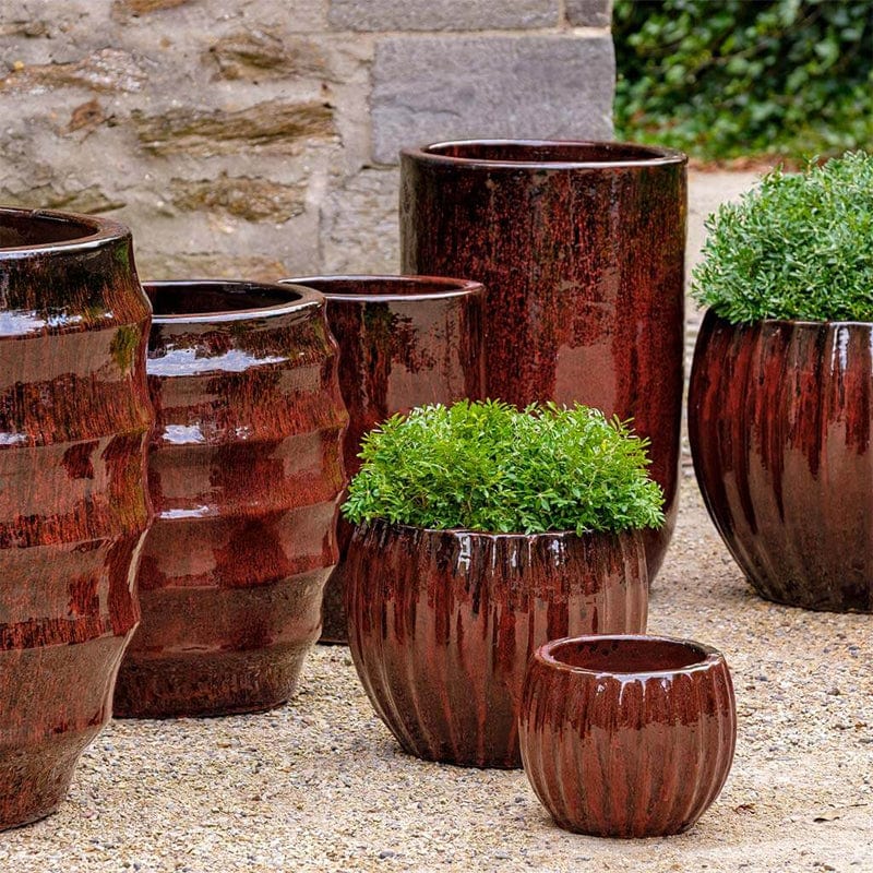 Cabernet Planter Nested Set of 3 | Glazed Collection