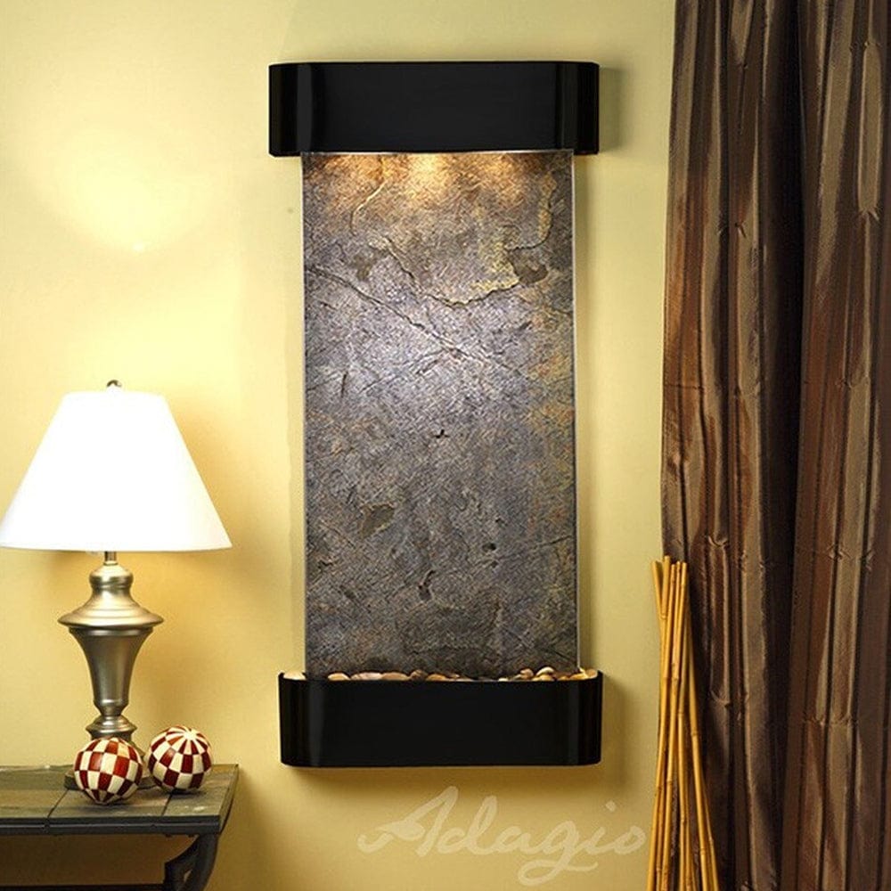 Cascade_Springs_Green_Featherstone_with_Blackened_Copper_Trim_and_Rounded_Corners - Outdoor Art Pros