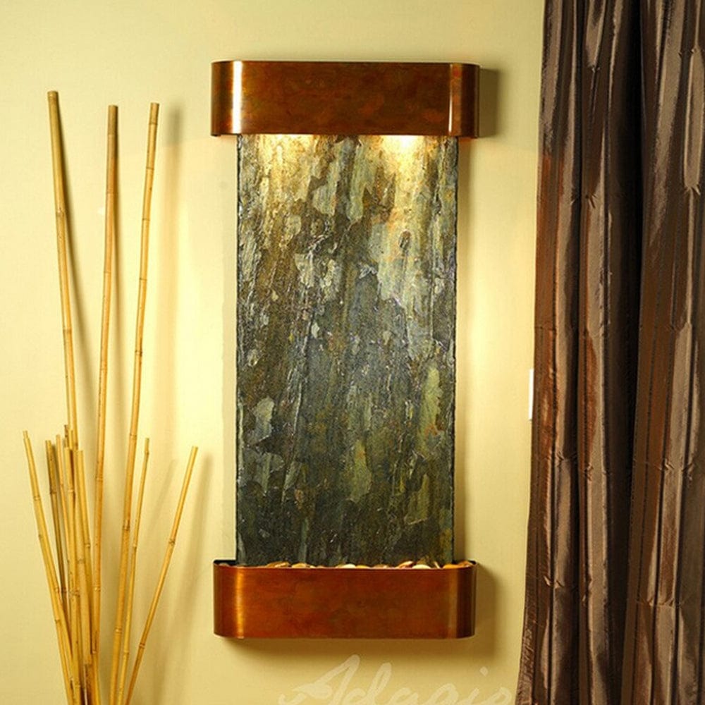 Cascade_Springs_Green_Slate_Rustic_Copper_Rounded_Corners - Outdoor Art Pros