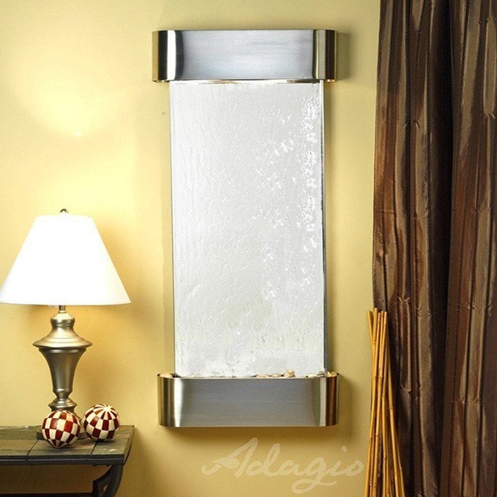 Cascade_Springs_Stainless_Steel_with_Rounded_Corners_and_Clear_Mirror - Outdoor Art Pros