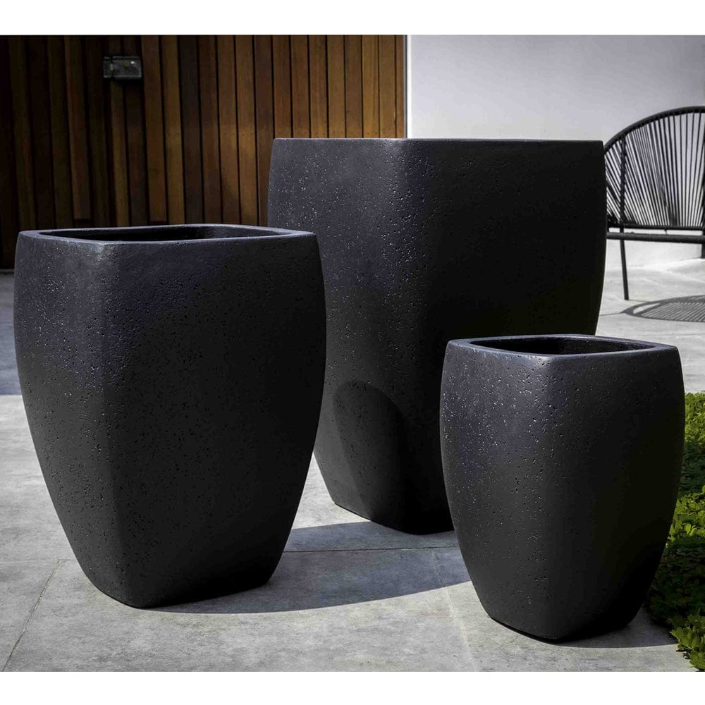 Cedros Planter - Set of 3 in Playa Noche - Outdoor Art Pros