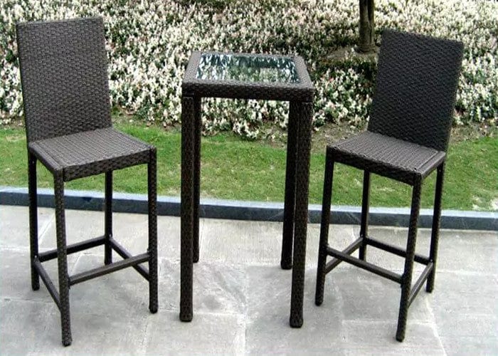 Chocolate Bistro Set - Outdoor Furniture - Outdoor Art Pros