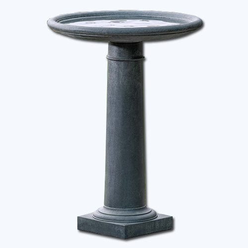Classic Column Birdbath - Outdoor Art Pros