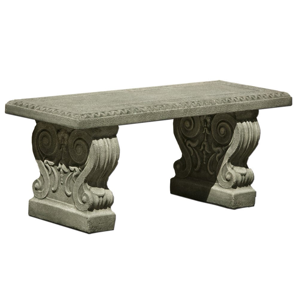 Classic Stone Garden Bench