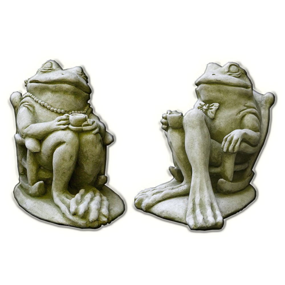 Coffee and Tea Cast Stone Garden Statue (Sold Separately) - Outdoor Art Pros