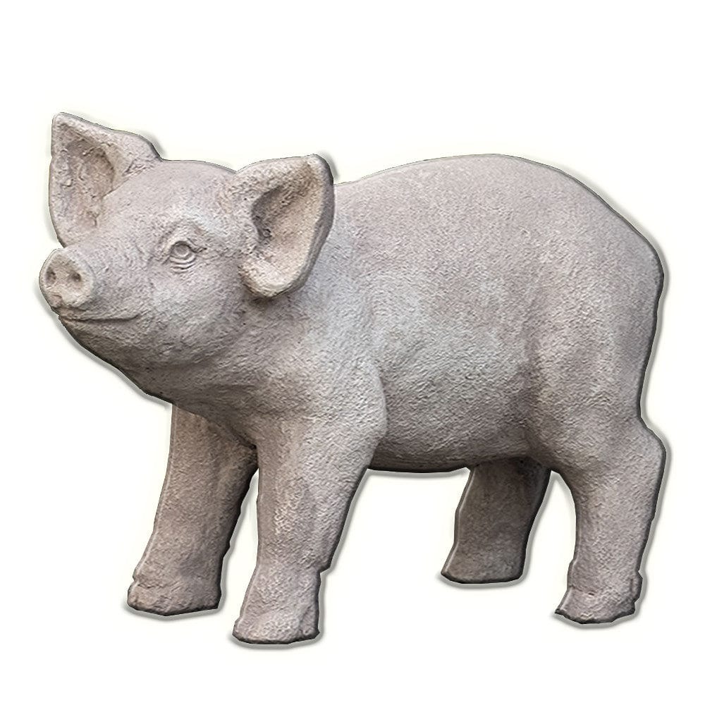 Curly Cast Stone Garden Statue - Outdoor Art Pros