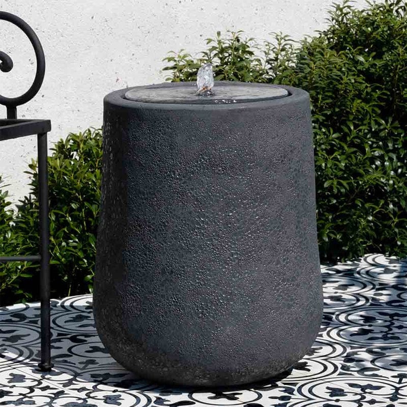 Daralis Large Fountain in Volcanic Coral - Outdoor Art Pros