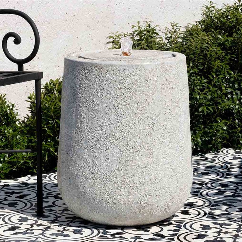Daralis Large Fountain in White Coral - Outdoor Art Pros