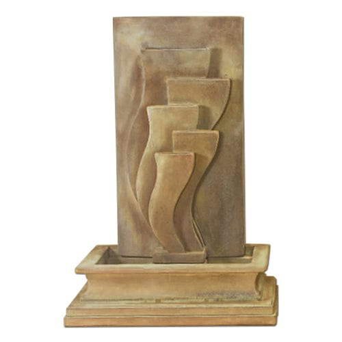 Deco Wall Fountain - Outdoor Art Pros