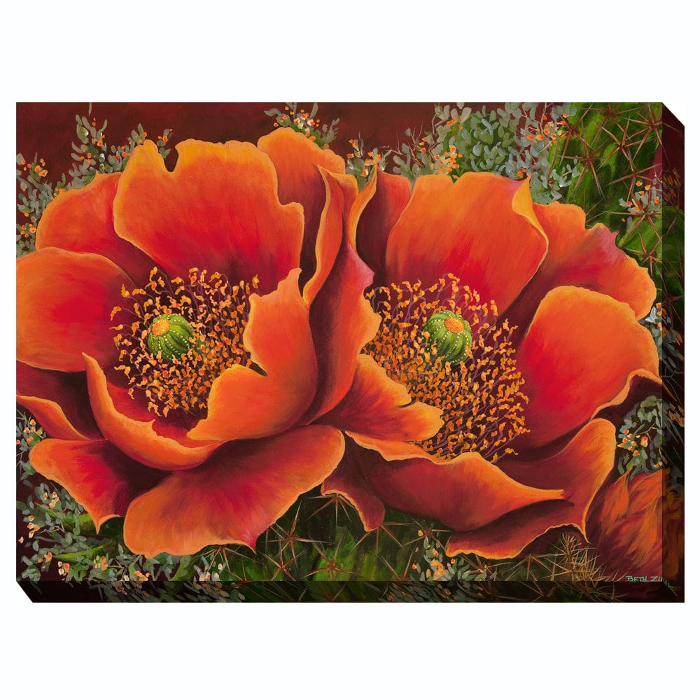 Desert Flare Outdoor Canvas Art - Outdoor Art Pros