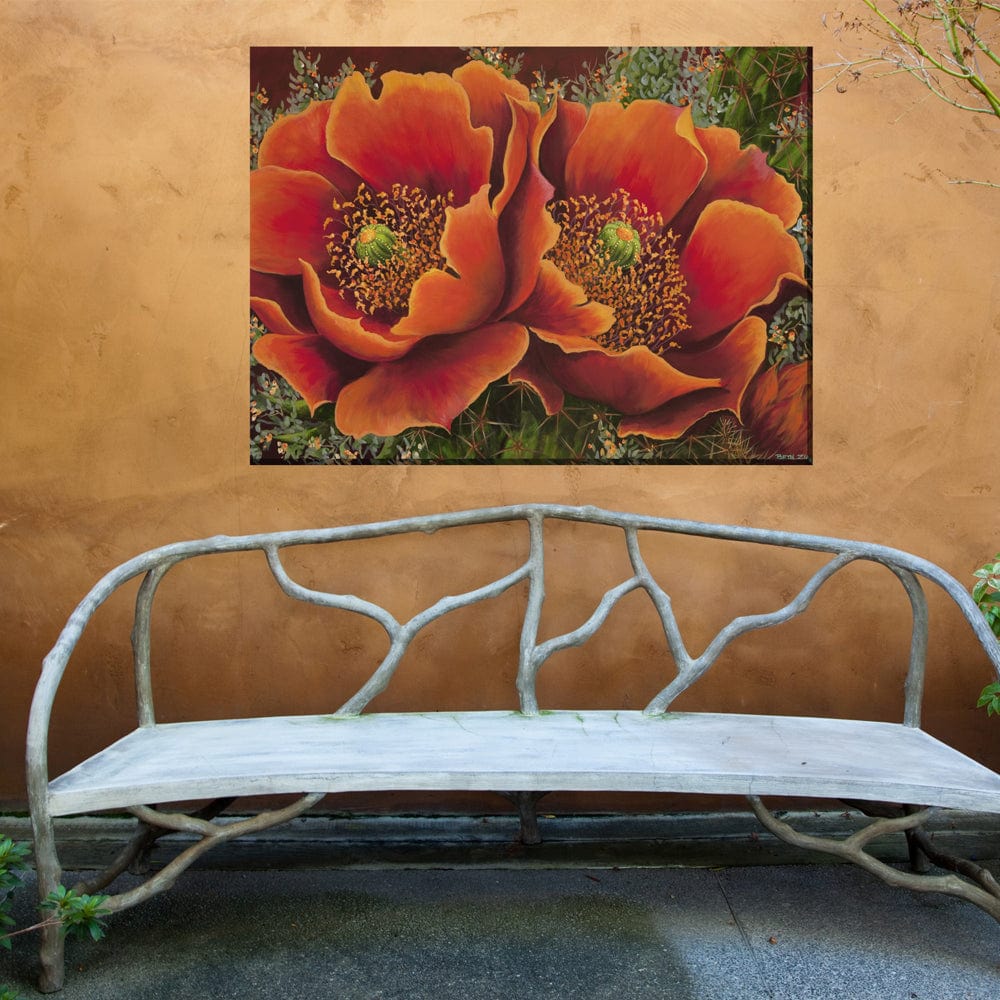 Desert Flare Outdoor Canvas Art - Outdoor Art Pros