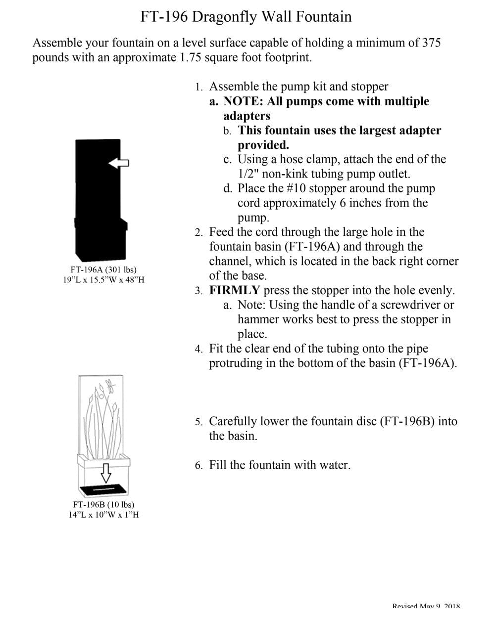 Dragonfly Wall Water Fountain - Outdoor Art Pros