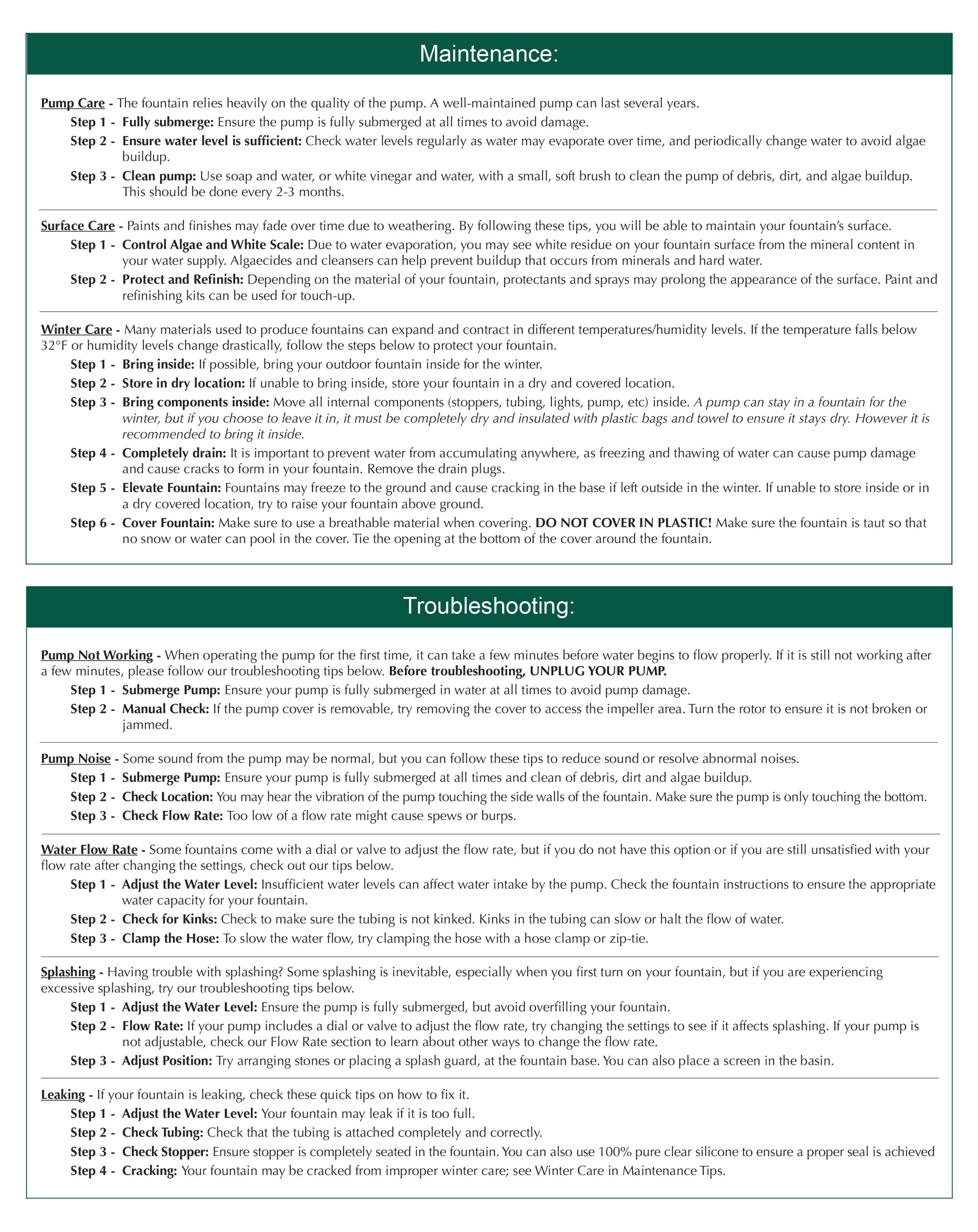 Equinox Garden Terrace Fountain - Outdoor Art Pros