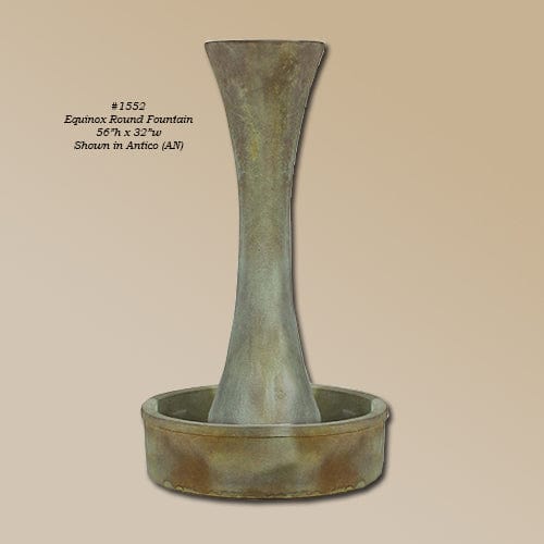 Equinox Round Fountain - Outdoor Art Pros