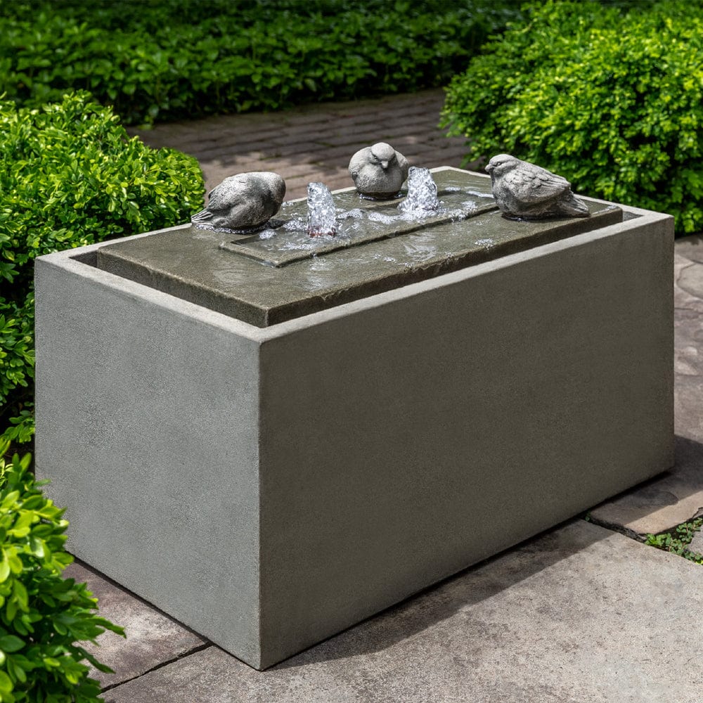 Avondale Birds Garden Fountain - Outdoor Art Pros