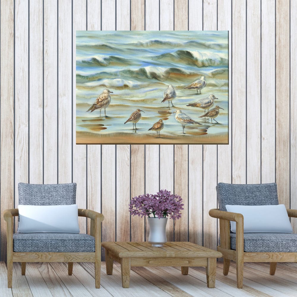 Family Reunion Outdoor Canvas Art - Outdoor Art Pros