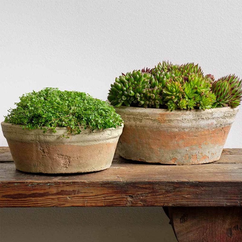 Farmer’s Pot Short - Set of 8 in Cotswold White - Outdoor Art Pros