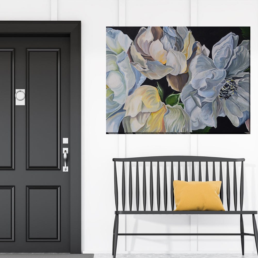 Floral Waltz Outdoor Canvas Art - Outdoor Art Pros