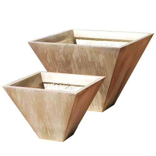 Oblique Planter - Outdoor Art Pros
