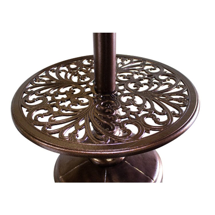 87" Hammered Bronze Cast Aluminum Patio Heater - Outdoor Art Pros